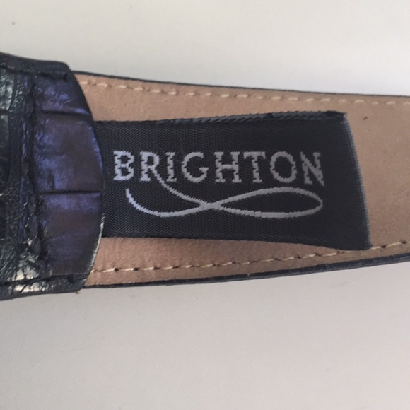 BRIGHTON Women\'s Black Belt Angel Buckle main image 7
